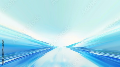 An abstract high-tech background featuring dynamic blue light trails, representing speed and innovation in the technology landscape.