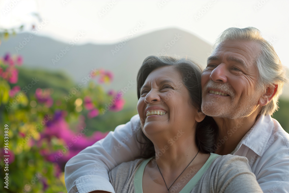 Obraz premium couple Senior Retired happy lifestyle