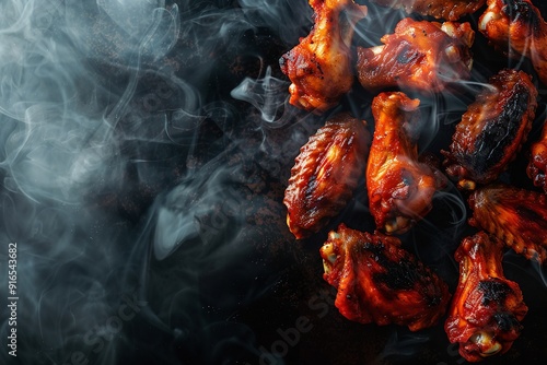 Wallpaper Mural Sizzling vegan buffalo wings delight Torontodigital.ca