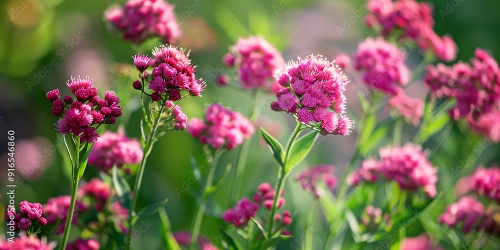 Crimson valerian, scientifically known as Centranthus ruber, is a vibrant flowering plant. Crimson valerian, scientifically known as Centranthus ruber, is a vibrant flowering plant.
