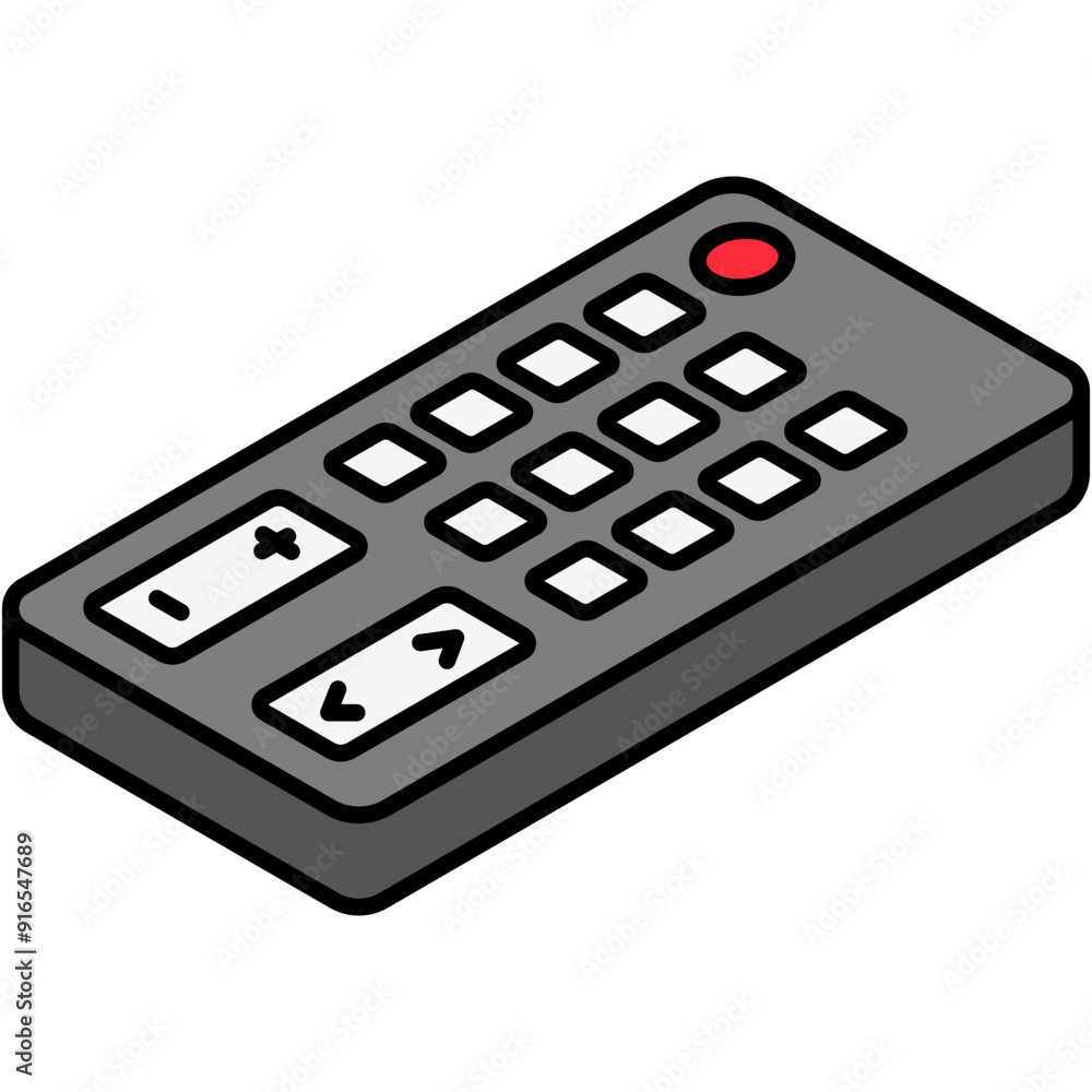 Remote control isometric lineal color icon, related to technology, home appliances theme. use for modern concept, UI or UX kit, web and app development. Remote control isometric lineal color icon, related to technology, home appliances theme. use for modern concept, UI or UX kit, web and app development.