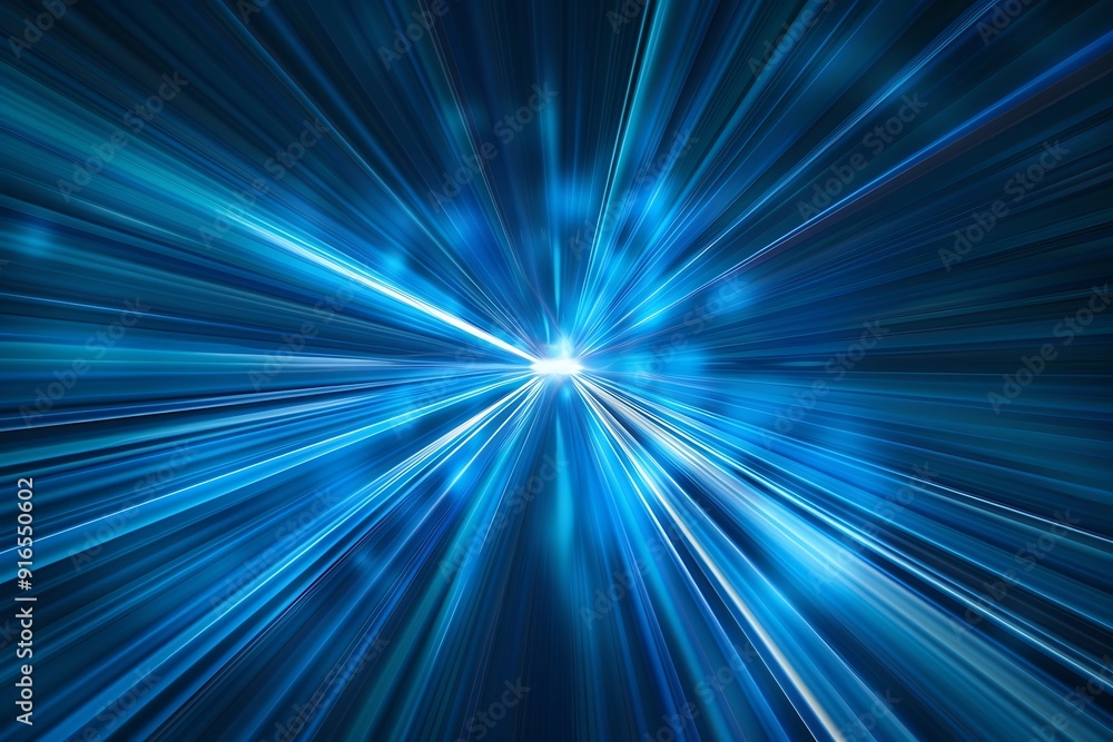 Abstract Blue Light Speed Lines Abstract Blue Light Speed Lines