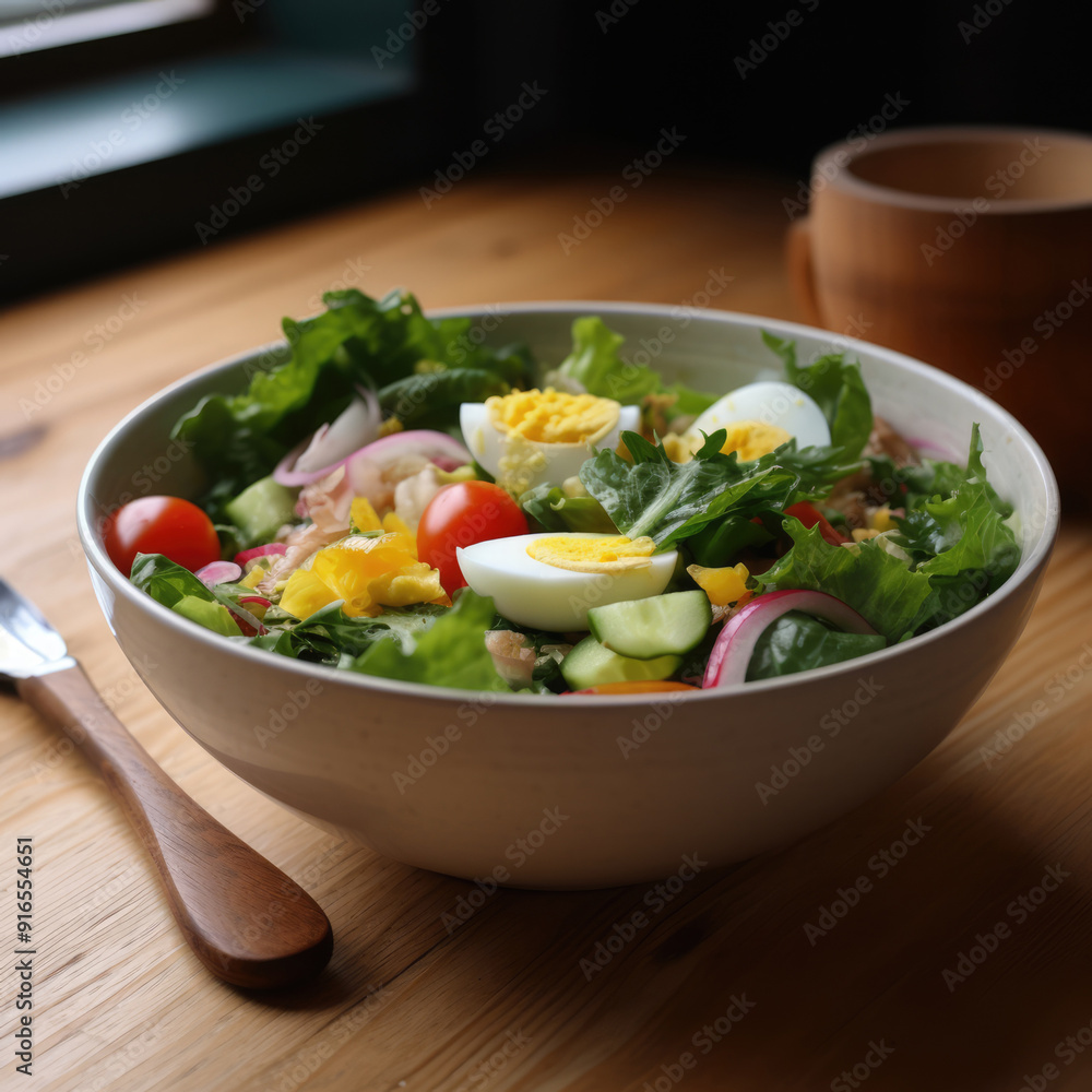 Vegetable salad in a bowl Vegetable salad in a bowl