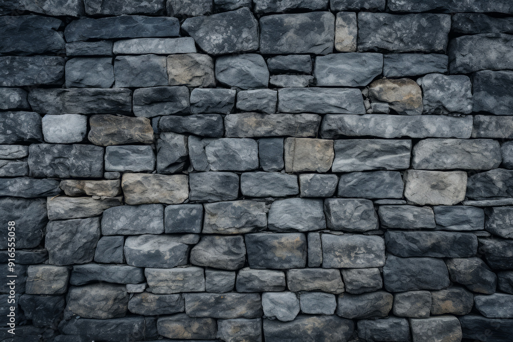 A wall surface of stone brick A wall surface of stone brick