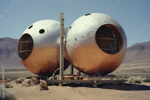 Easter Egg-shaped Celestial Observatories: Observatories in space dedicated to studying cosmic phenomena, shaped like Easter eggs.