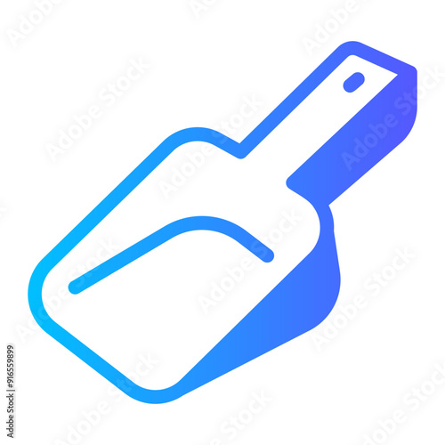 scoop Gradient icon