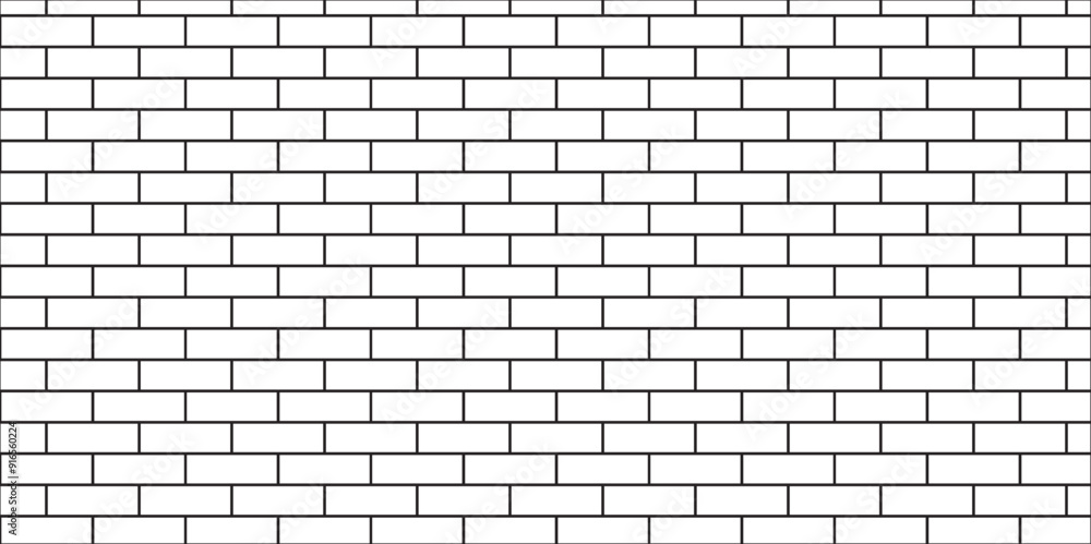 Fototapeta premium White brick wall background. architecture construction stone block brick wallpaper. seamless building cement concrete wall grunge background.