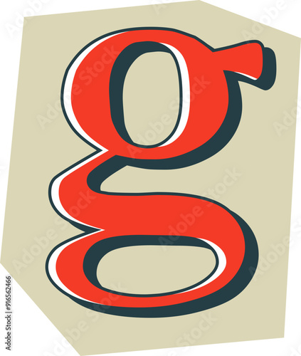 Alphabet Ransom Note Cut Out 