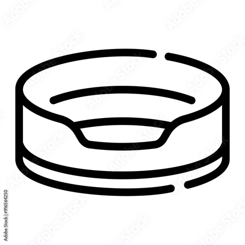 litter box Line Icon