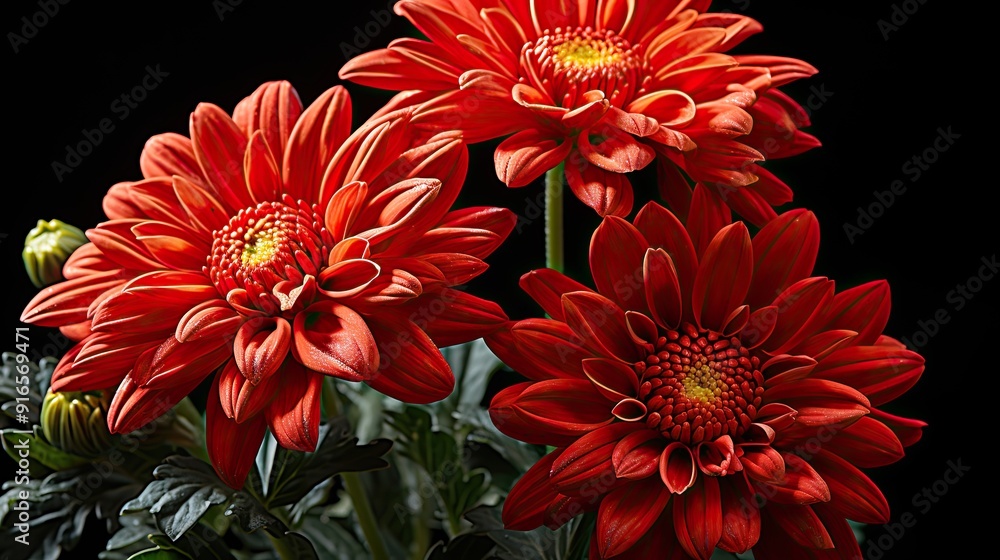 red chrysanthemum flower red chrysanthemum flower