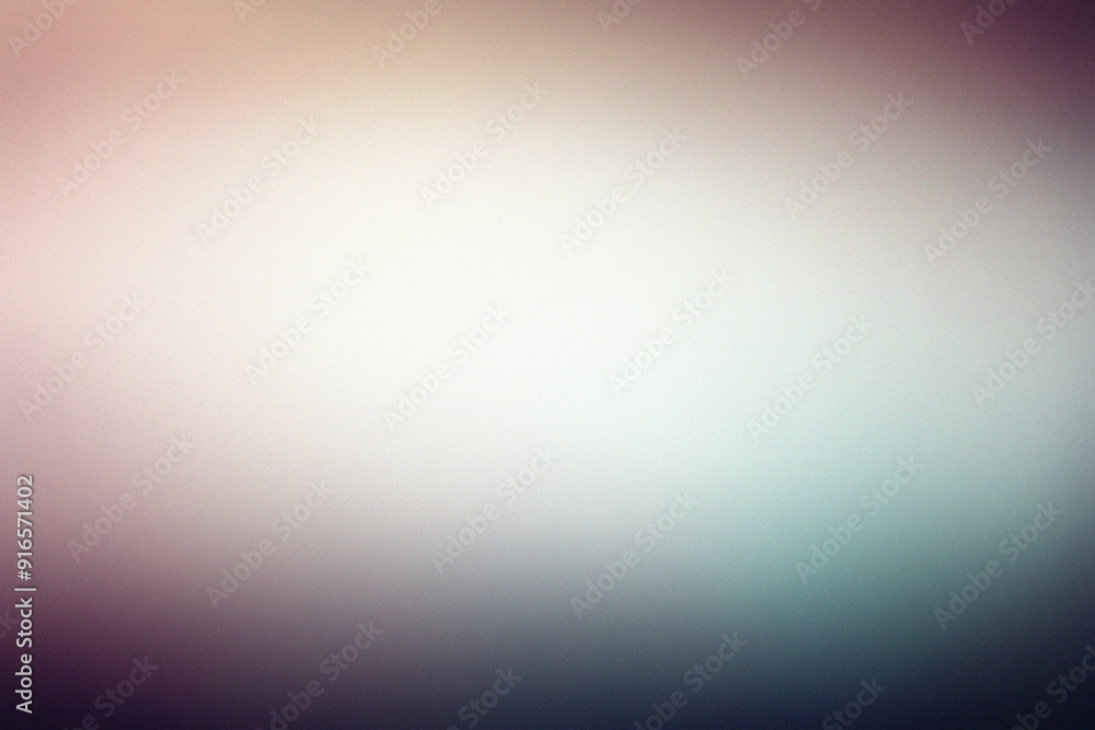 Fototapeta premium Abstract light color gradient gain noise background, dark tone, noise texture banner poster backdrop design copy space.