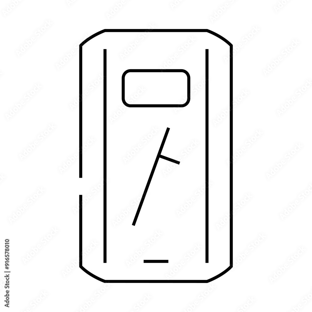 shield and baton protest meeting line icon vector. shield and baton protest meeting sign. isolated contour symbol black illustration shield and baton protest meeting line icon vector. shield and baton protest meeting sign. isolated contour symbol black illustration