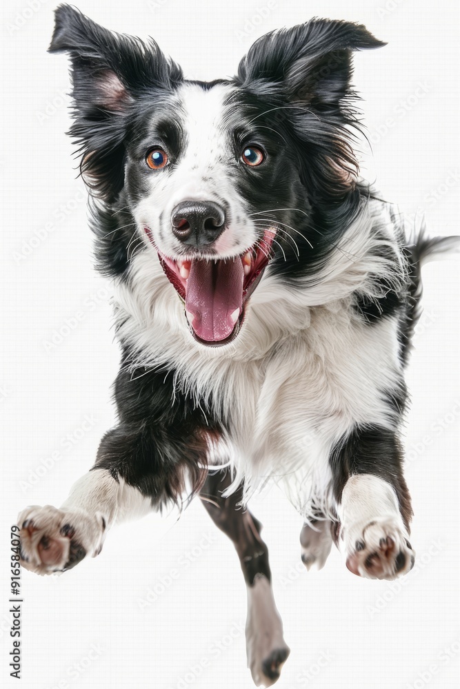 Happy Dog in Motion Happy Dog in Motion