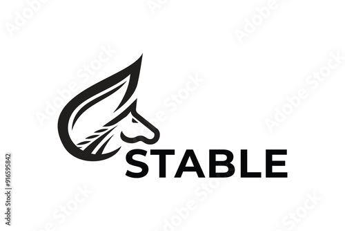 stable logo design,horse farm logo design, horse logo design
