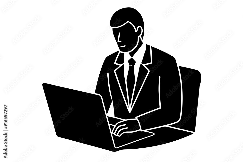 actuary silhouette vector design actuary silhouette vector design
