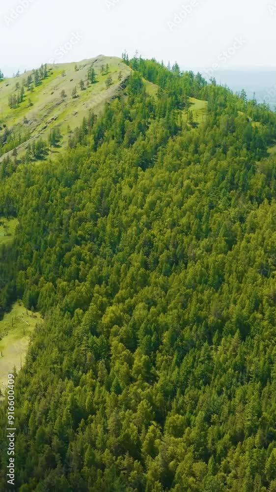 Aerial view of rural area during summer Aerial view of rural area during summer