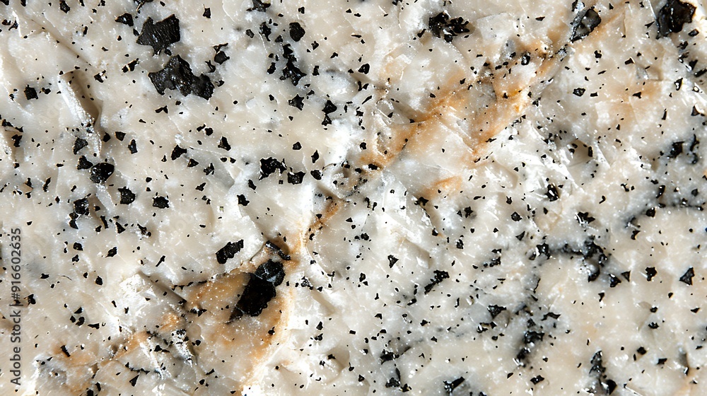 Close-up of speckled granite texture in light beige with dark mineral specks, displaying a smooth and polished surface. Highlighting the timeless and refined appearance, Close-up of speckled granite texture in light beige with dark mineral specks, displaying a smooth and polished surface. Highlighting the timeless and refined appearance,