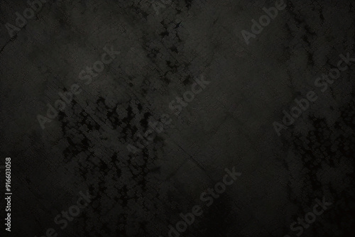 Textura de pared negra abstracta para fondo de patrón. imagen panorámica amplia. Textura de pared negra fondo áspero piso de concreto oscuro o fondo antiguo grunge con negro	