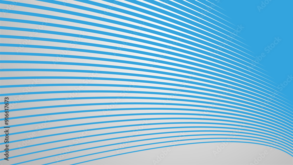 Blue curve line abstract background vector image Blue curve line abstract background vector image