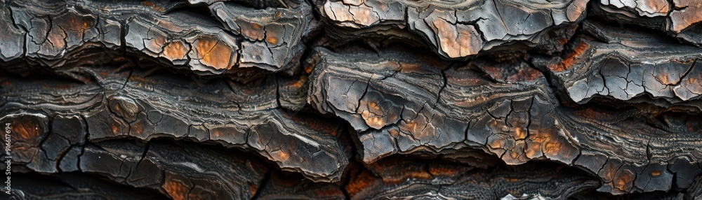 A close up of a tree trunk with a lot of cracks and holes A close up of a tree trunk with a lot of cracks and holes