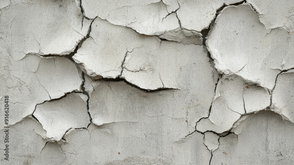 Decaying Concrete Wall with Peeling Paint and Cracks - Urban Decay Background, Generative Ai Decaying Concrete Wall with Peeling Paint and Cracks - Urban Decay Background, Generative Ai