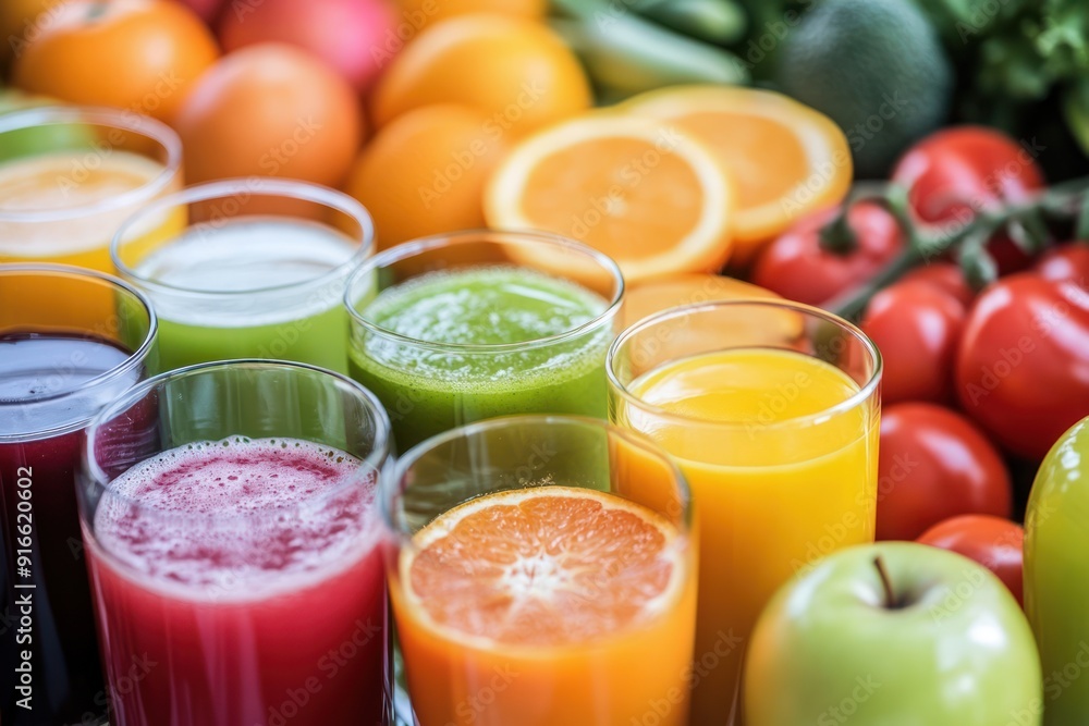 Fototapeta premium Freshly Squeezed Juice