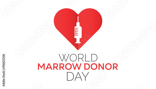 world marrow donor day is observed every year on September.Holiday concept background, placard, banner design template Vector illustration background design.