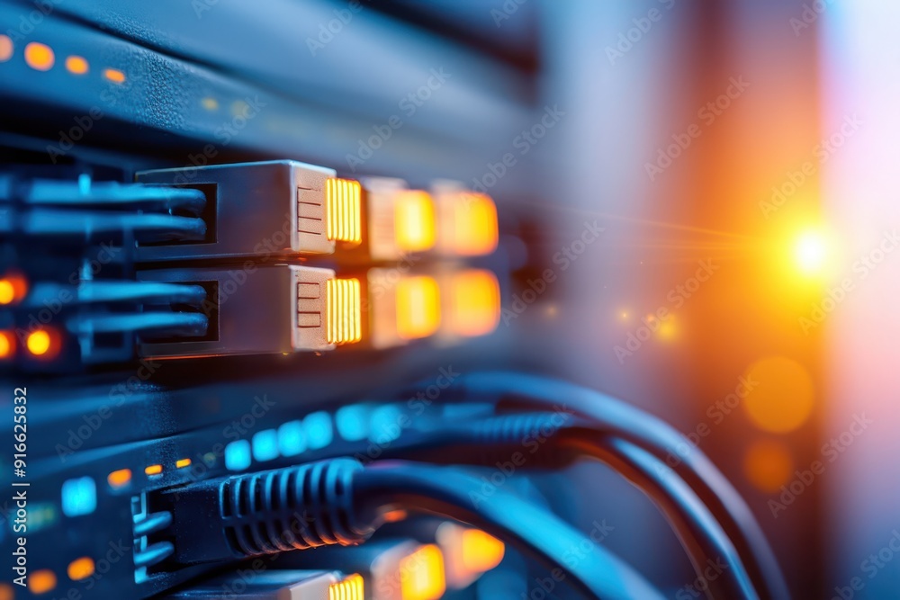 Network cables forming a secure digital fortress, VPN, privacy safety,copy space, focus cover all object, deep dept of field Network cables forming a secure digital fortress, VPN, privacy safety,copy space, focus cover all object, deep dept of field