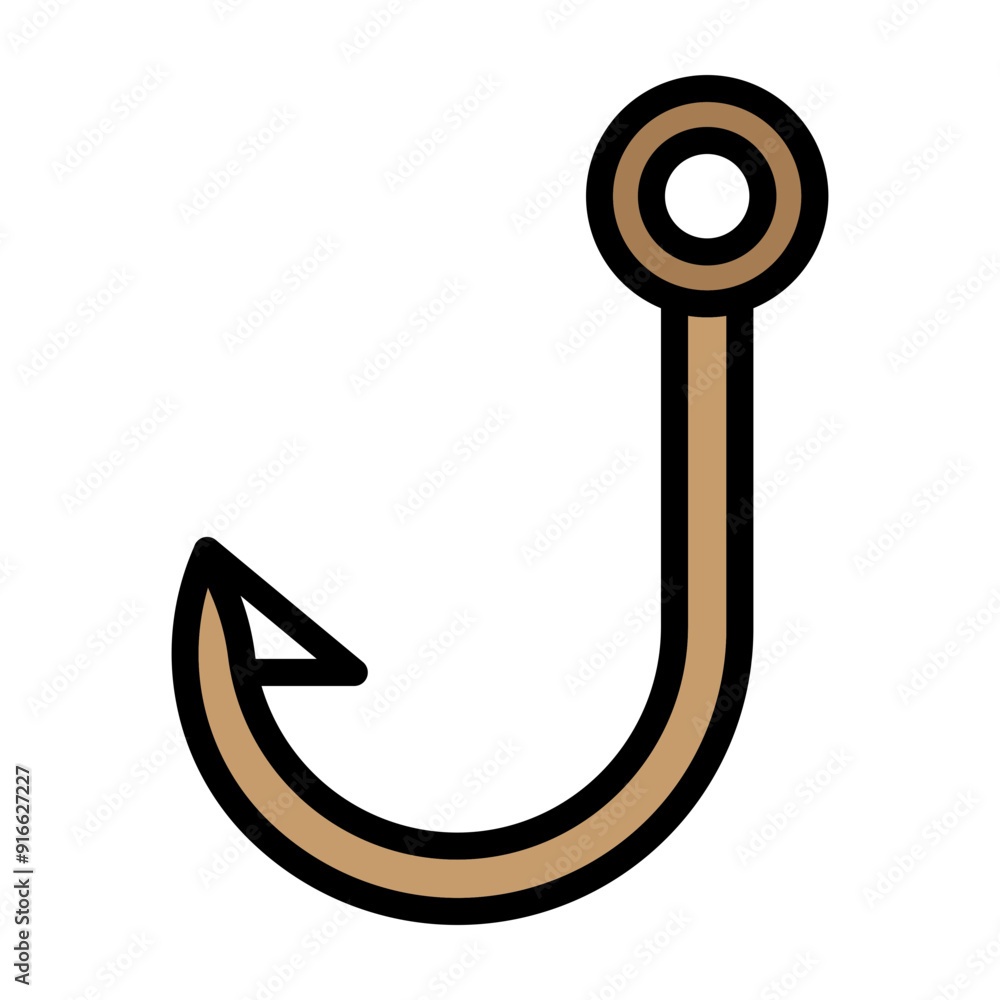 Bait Vector Filled Icon Design Bait Vector Filled Icon Design