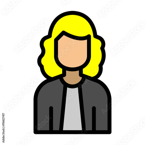 Judge Vector Filled Icon Design