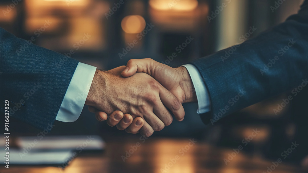 A businessman negotiating a contract with a client in a boardroom. businessman negotiating A businessman negotiating a contract with a client in a boardroom. businessman negotiating