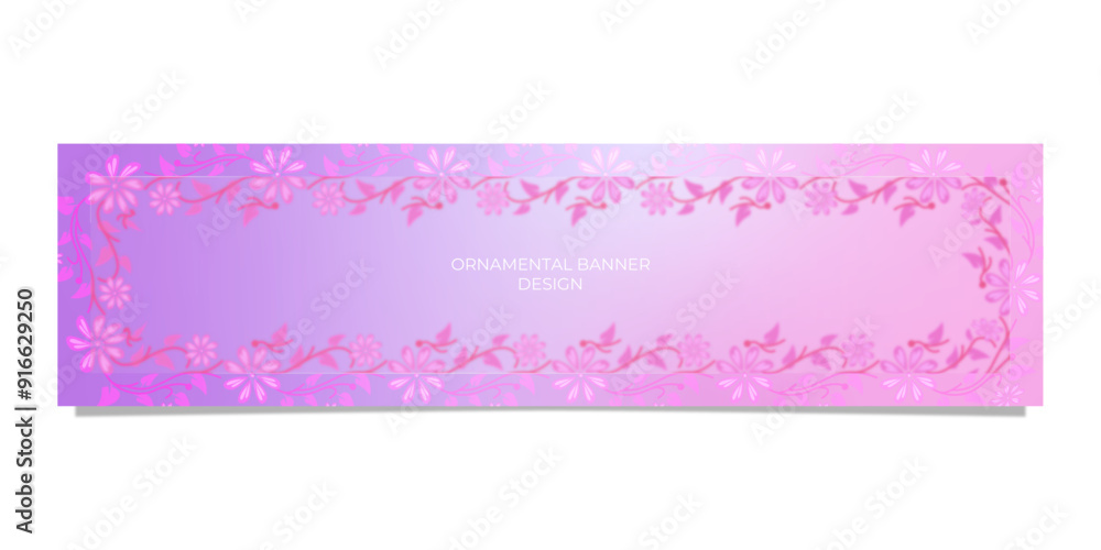 DECORATIVE ART FLORAL 267, WEB BANNER WITH NATURE OR ORNAMENTAL THEMES DECORATIVE ART FLORAL 267, WEB BANNER WITH NATURE OR ORNAMENTAL THEMES