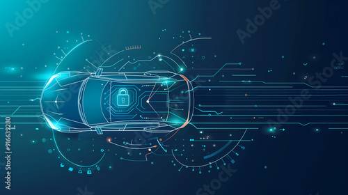 Advanced Car Cybersecurity System, Focusing on Secure Data Transmission and Vehicle Network Protection
