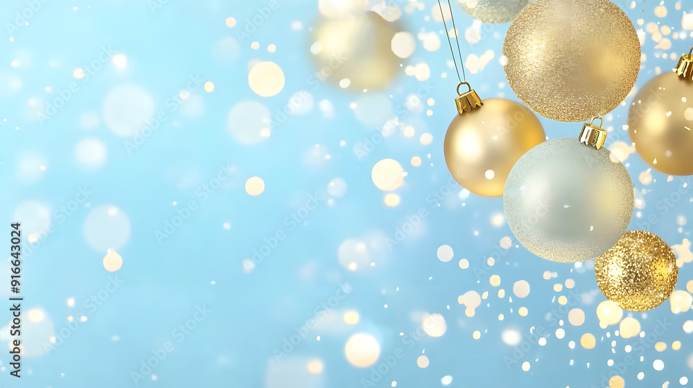 Luxurious Christmas Background with Festive Decorations, Ornaments, and Gifts Luxurious Christmas Background with Festive Decorations, Ornaments, and Gifts