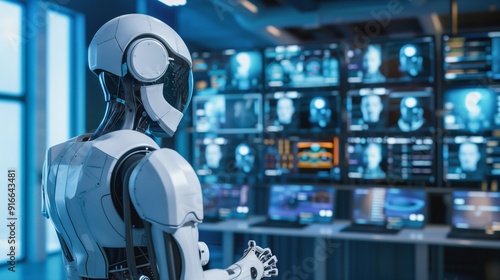 AI in robotics enables better control and surveillance with advanced data monitoring