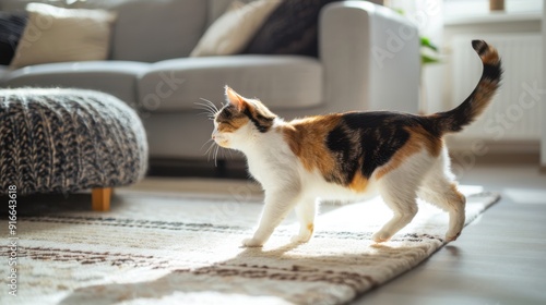 The Calico Cat Indoors photo