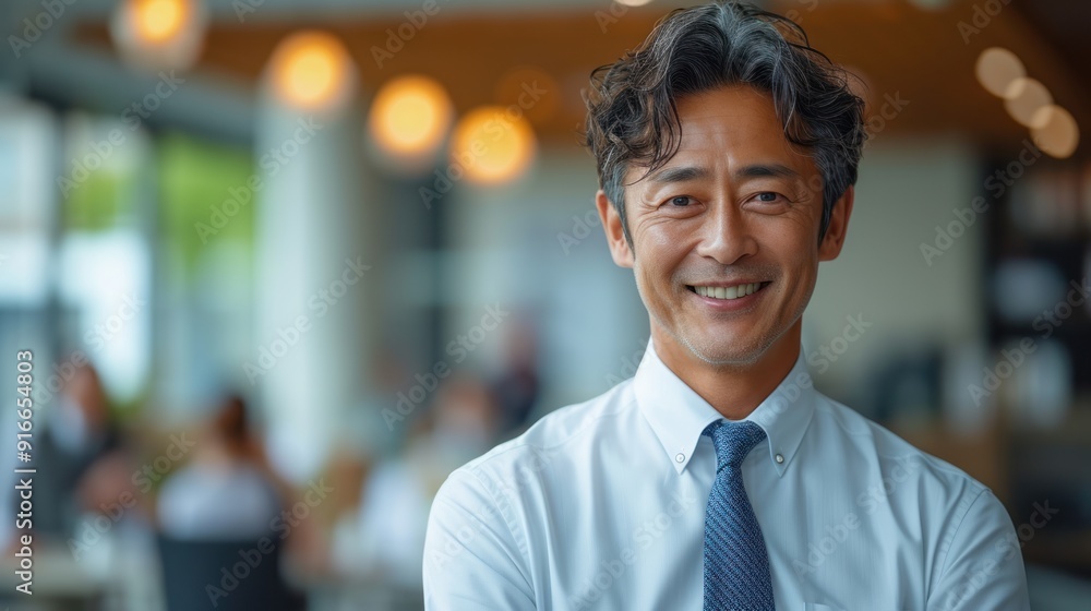 Photo of a employee works in an office Photo of a employee works in an office