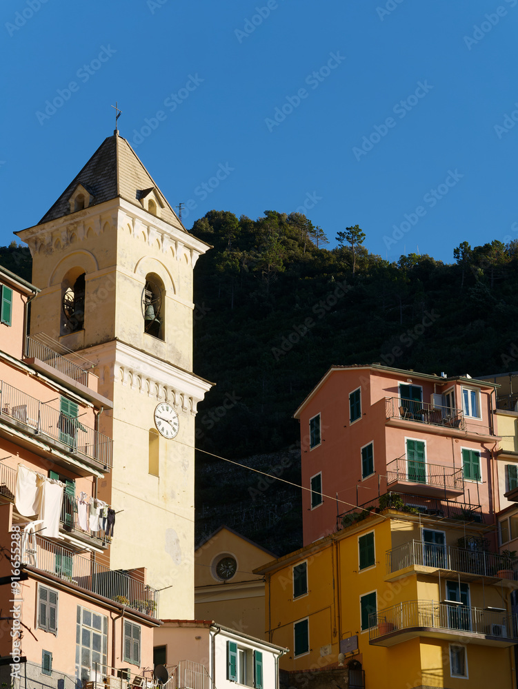 Beautiful view of Manarola in the Cinque Terre Beautiful view of Manarola in the Cinque Terre