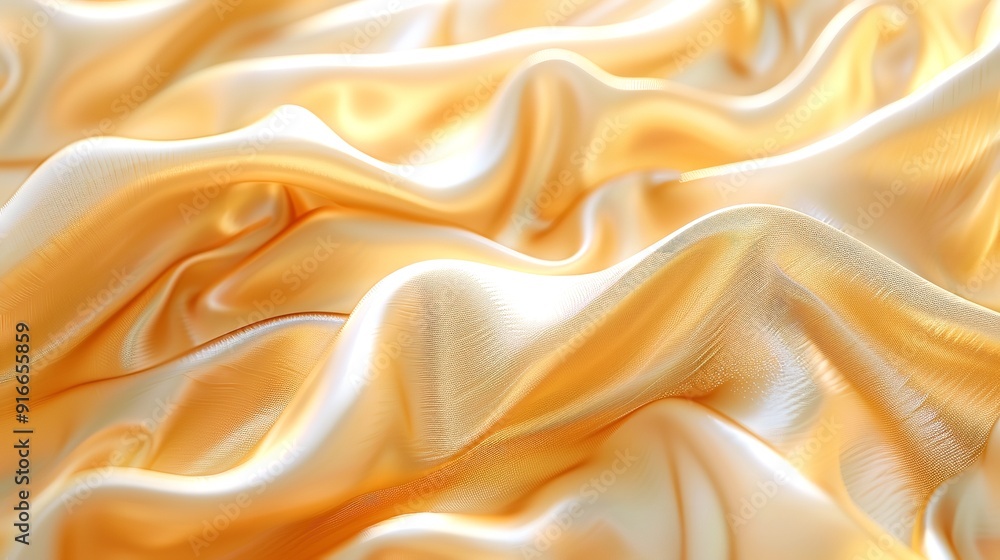 Fototapeta premium golden fabric texture background