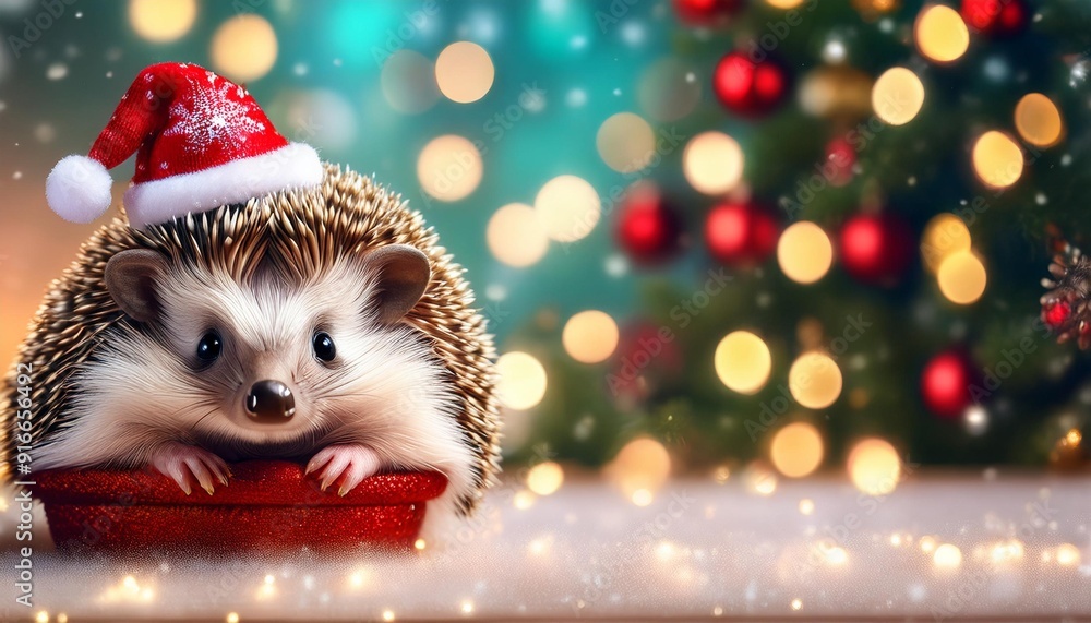 ハリネズミとクリスマスとコピースペース(hedgehog and christmas and copy space)
ハリネズミとクリスマスとコピースペース(hedgehog and christmas and copy space)