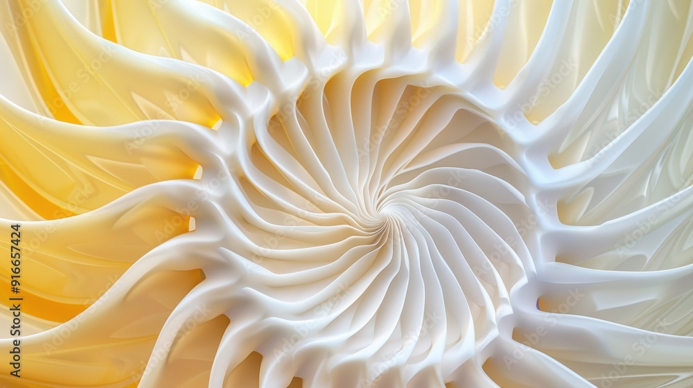 Abstract wallpaper featuring a nautilus shell, with a focus on its fibonacci sequence. The shell's natural beauty is a perfect addition to this art piece. Abstract wallpaper featuring a nautilus shell, with a focus on its fibonacci sequence. The shell's natural beauty is a perfect addition to this art piece.