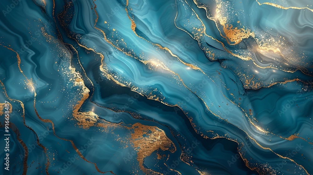 a digital wallpaper of turquoise and black marble a digital wallpaper of turquoise and black marble
