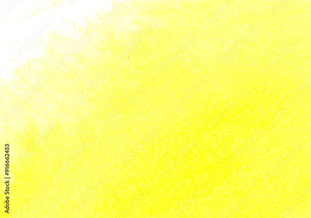 Obraz premium Lemom yellow watercolor background with gradient shades