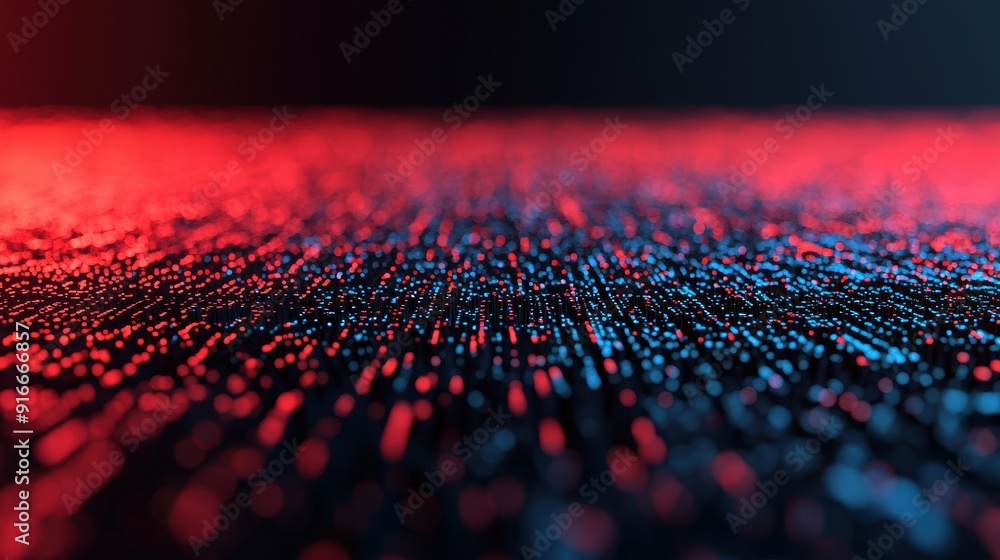 Fototapeta premium Futuristic Growth in Digital Economy Expansion with Interconnected High Detail Systems - Copy Space for Text Available in 8K Resolution