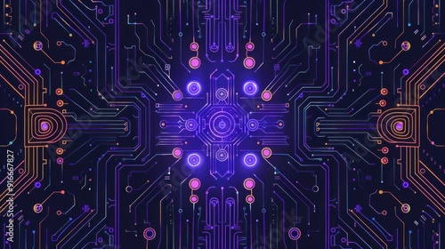 Abstract Circuit Board Design