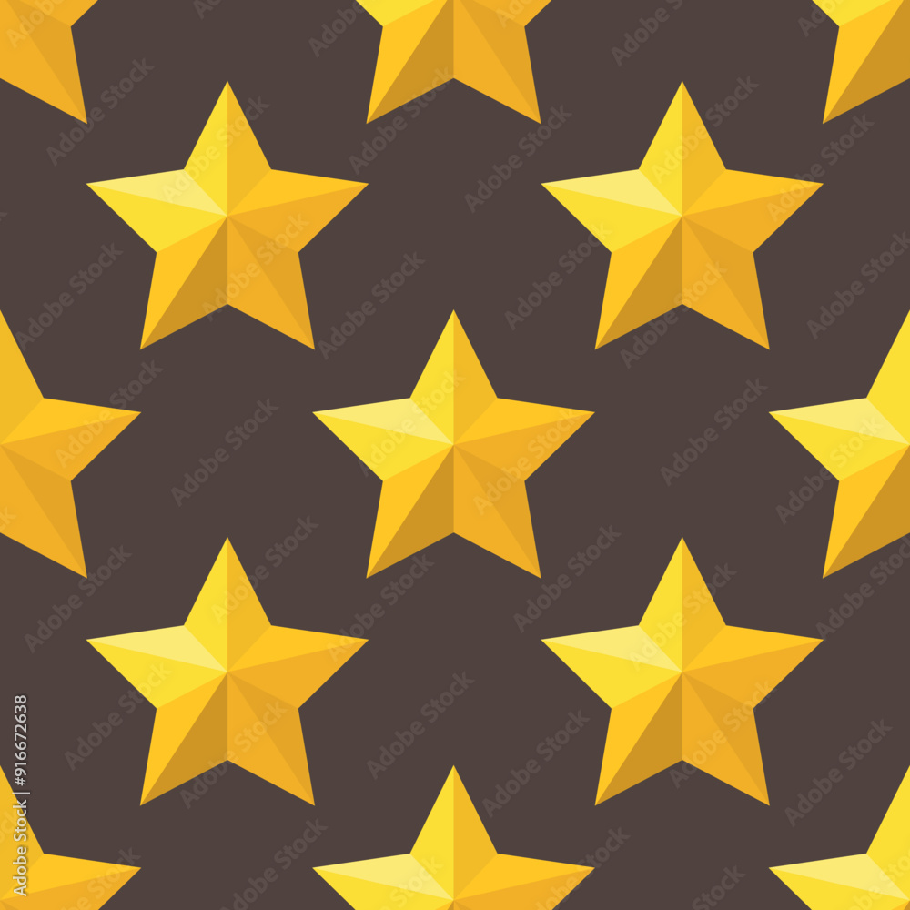 Star seamless pattern - Illustration Star seamless pattern - Illustration