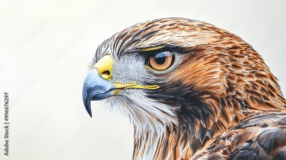 A stunning close-up of a majestic eagle, showcasing intricate feather patterns and intense eyes, symbolizing strength and freedom. A stunning close-up of a majestic eagle, showcasing intricate feather patterns and intense eyes, symbolizing strength and freedom.