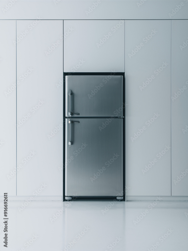 isolated image of a fridge isolated image of a fridge