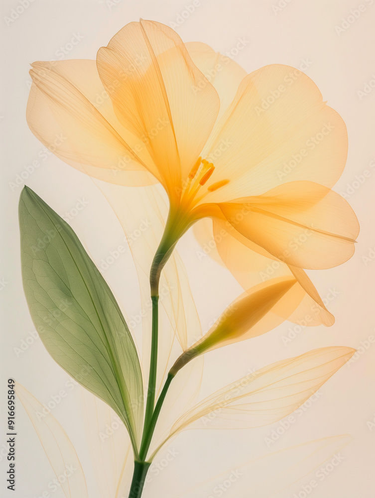 Fototapeta premium bouquet of yellow flowers