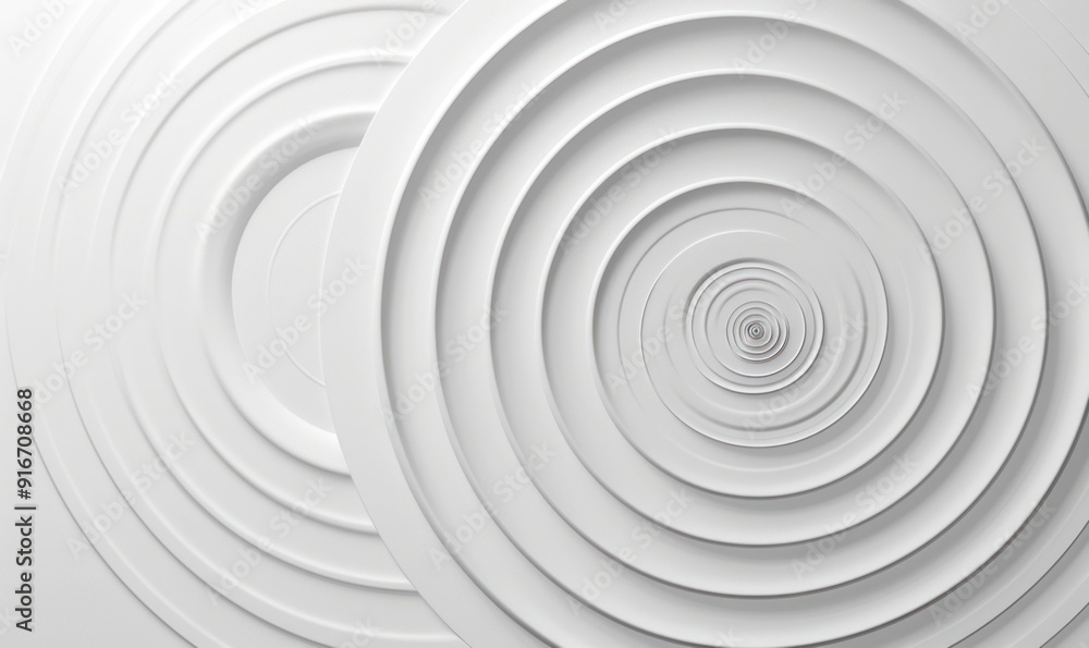 Abstract White Circle Pattern Abstract White Circle Pattern